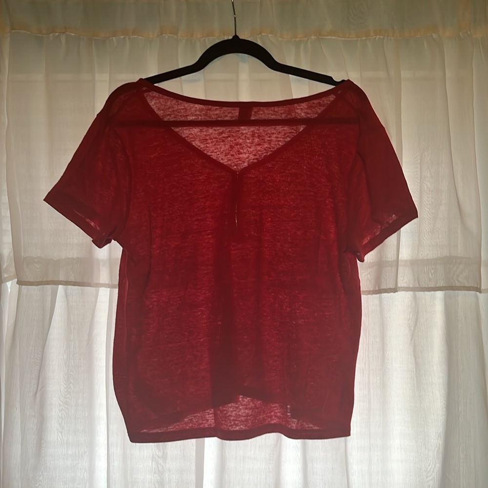 Old Navy Red T-Shirt - Picture 2 of 5